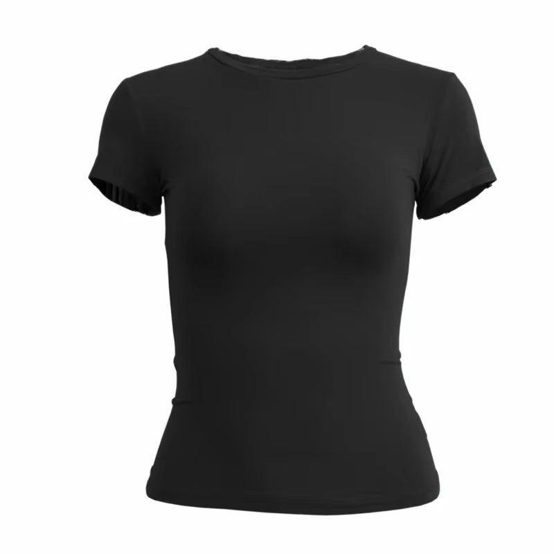Blusa deportiva manga corta